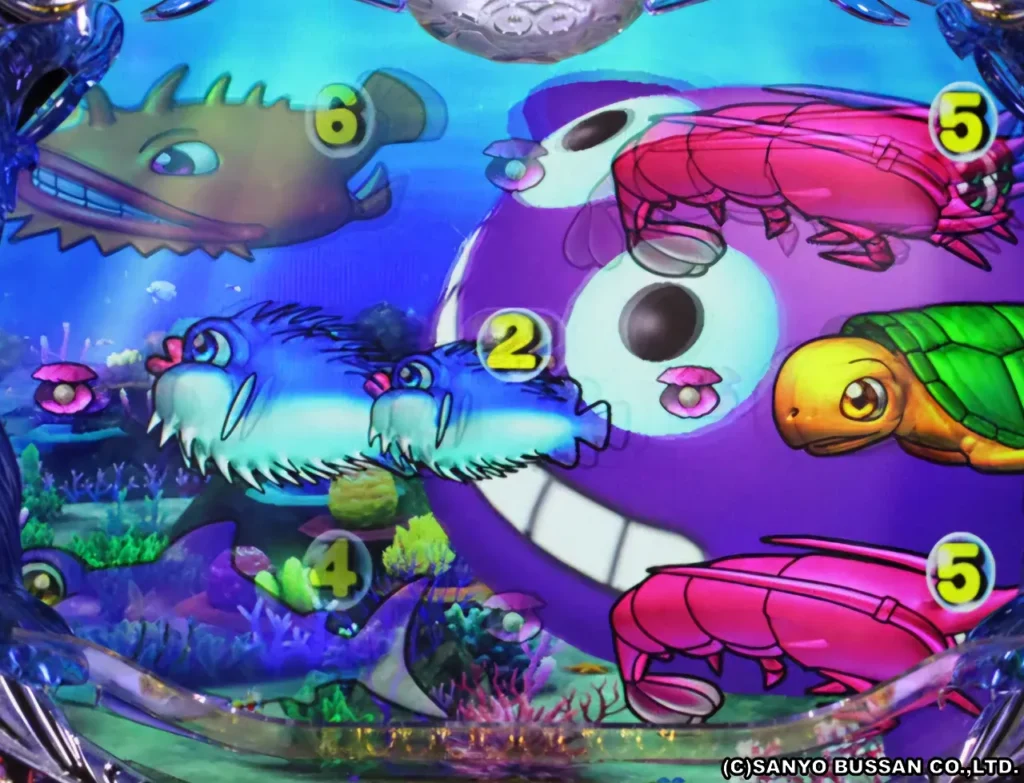 ブランク図柄がクジラッキー