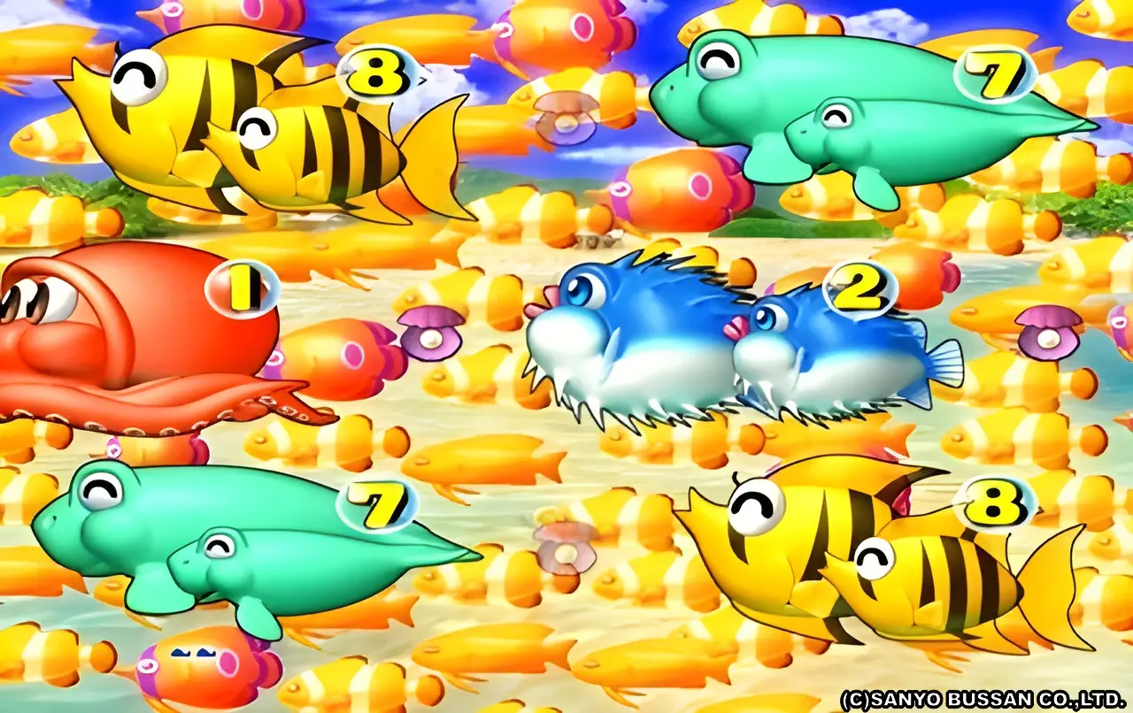 海物語シリーズでの大当たり確定演出『金魚群』の詳細と評価 海物語シリーズでの大当たり確定演出『金魚群』の詳細と評価