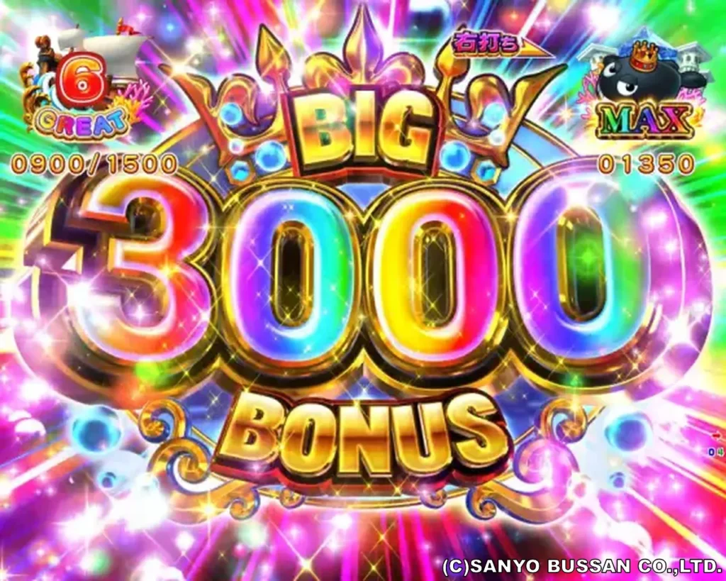 BIG3000ボーナス