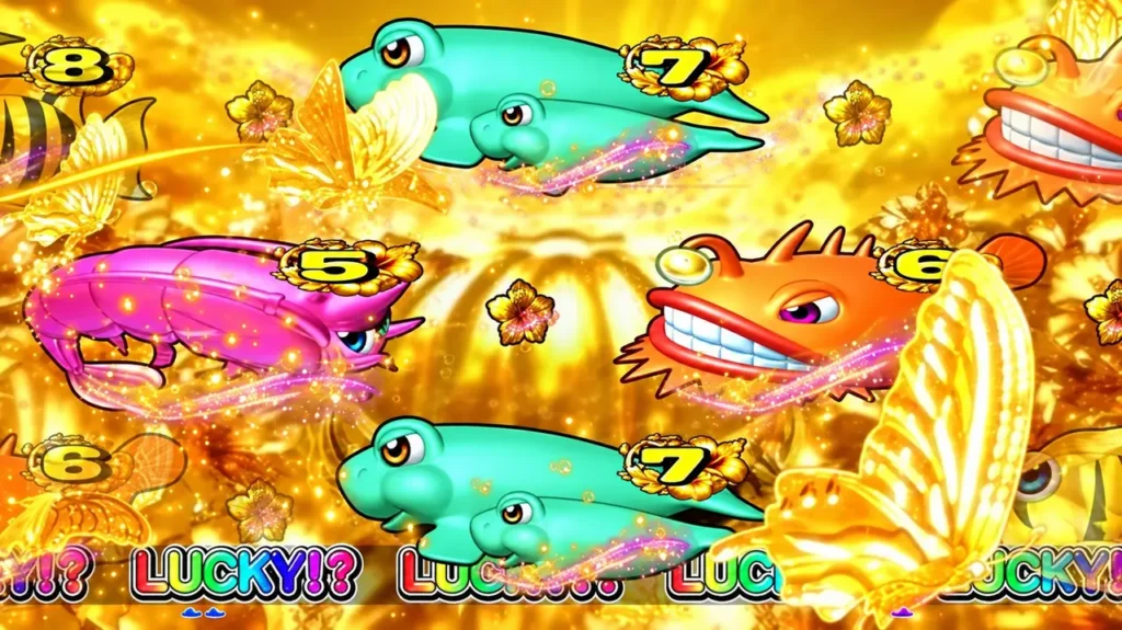 金蝶々リーチ