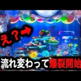 【動画】『P大海物語5スペシャル』虹色の泡前兆が炸裂！レア演出満載の実践！