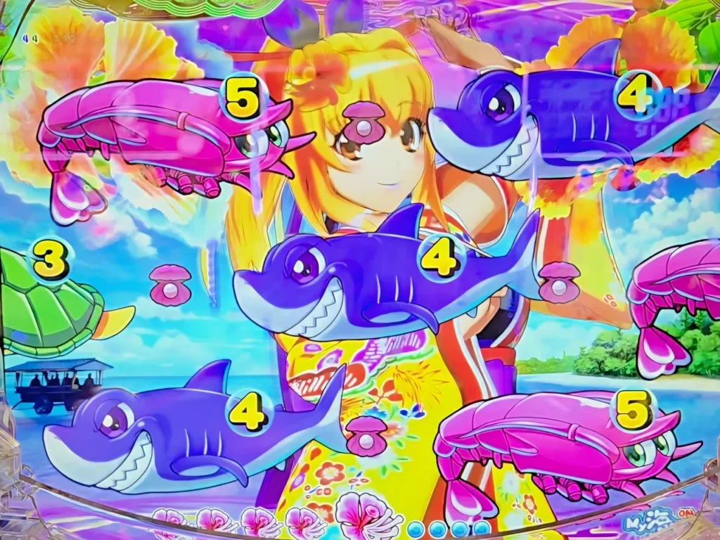 マリンちゃんリーチ2段階