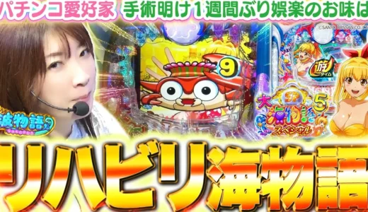 前兆演出からノーマルリーチで大当たり『P大海物語5スペシャル』連敗脱出の快勝記録