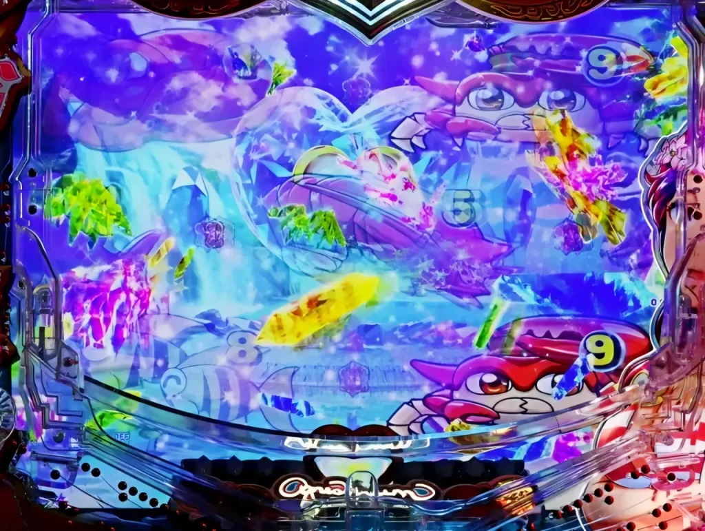 リーチ後クリスタル予告